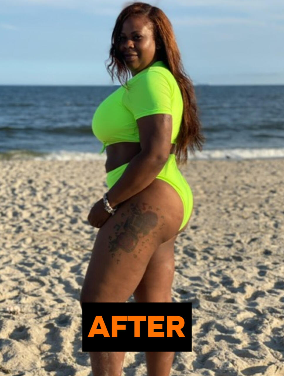 Shamise P after transformation