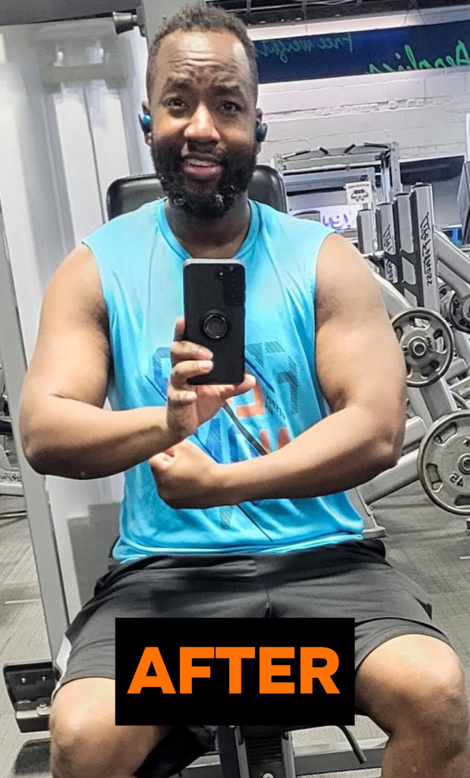 Vince W after transformation