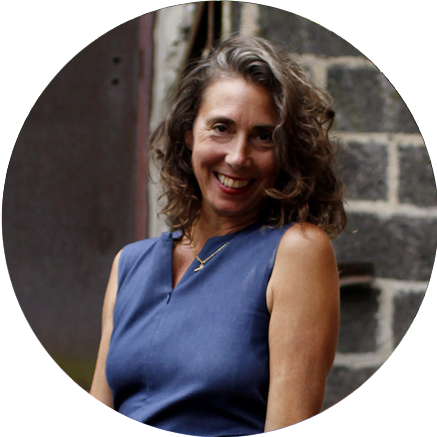 Portrait of Liz Tortolani, owner and massage therapist