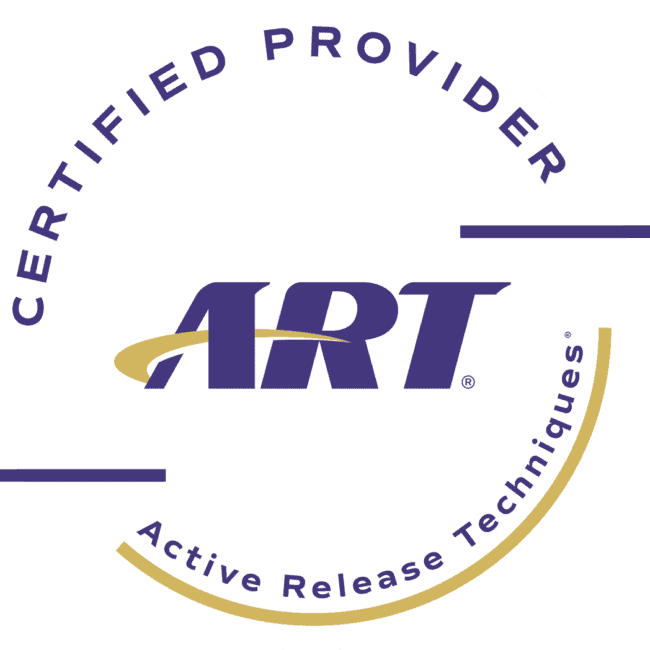 ART Active Release Techniques Certified Provider badge