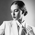 Portrait of Wendy Paige Sterling in a white suit