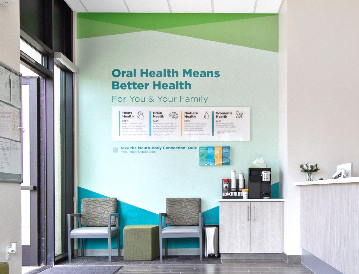 Brentwood Modern Dentistry waiting room interior
